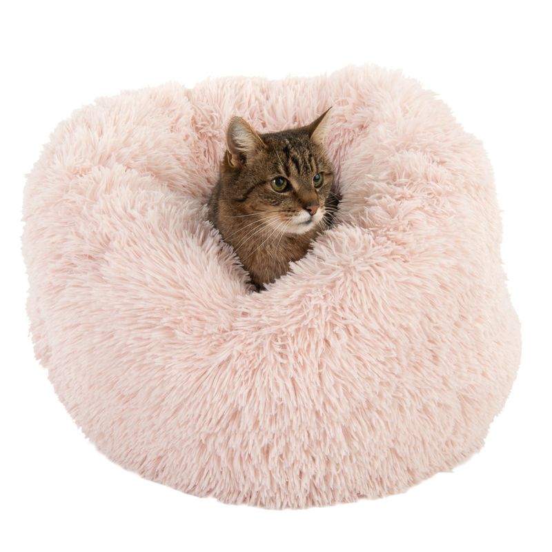 Mochi Cat Bed - Pink 55 x 25cm (Ø x H)