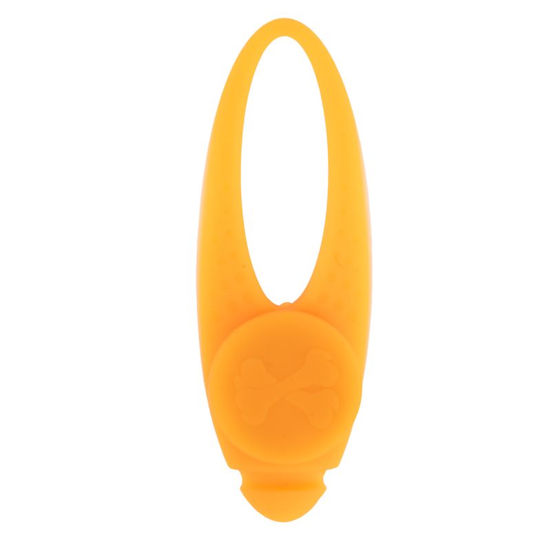 TIAKI LED Lighthouse Light for Collar - Orange Orange