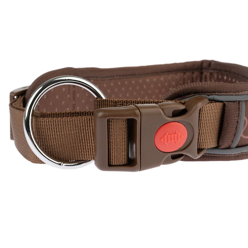TIAKI Collar Soft & Safe - Brown Size M: 45 - 55 cm neck circumference, W 40 mm