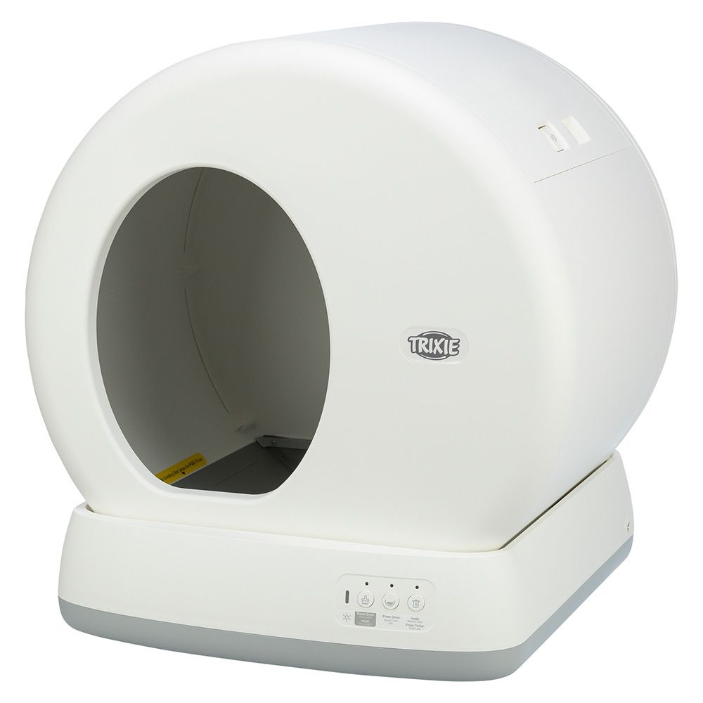 Trixie Self-Cleaning Cat Litter Box White