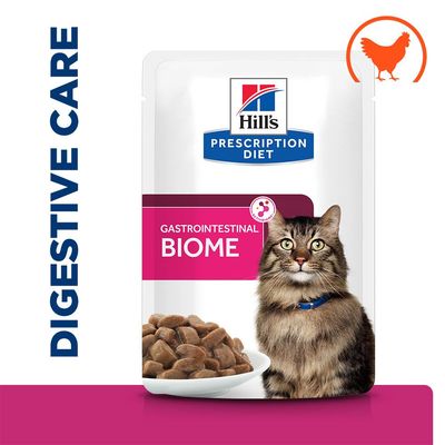 Hill's Prescription Diet Feline Gastrointestinal Biome - Chicken 12 x 85g