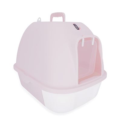 TIAKI Pixie Hooded Litter Tray Pink