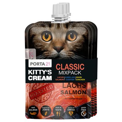 Porta 21 Kitty's Cream Mixed Pack 3 x 90g (3 flavours)
