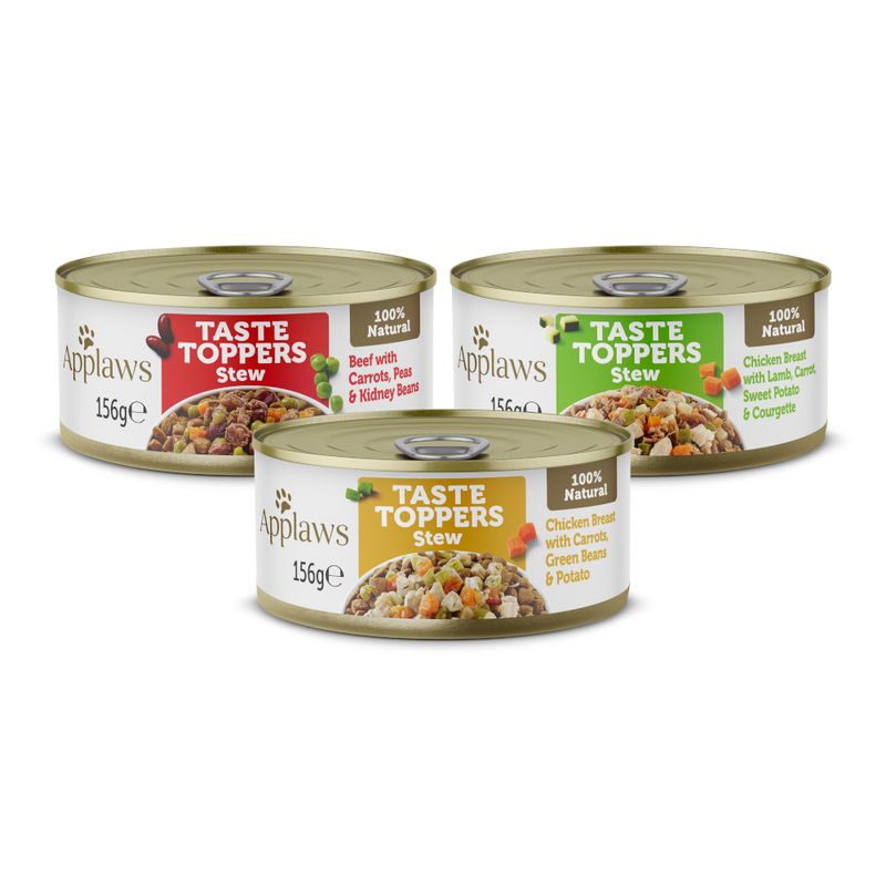 Applaws Taste Toppers Mixed Pack 8 x 156g Broth Mixed Pack