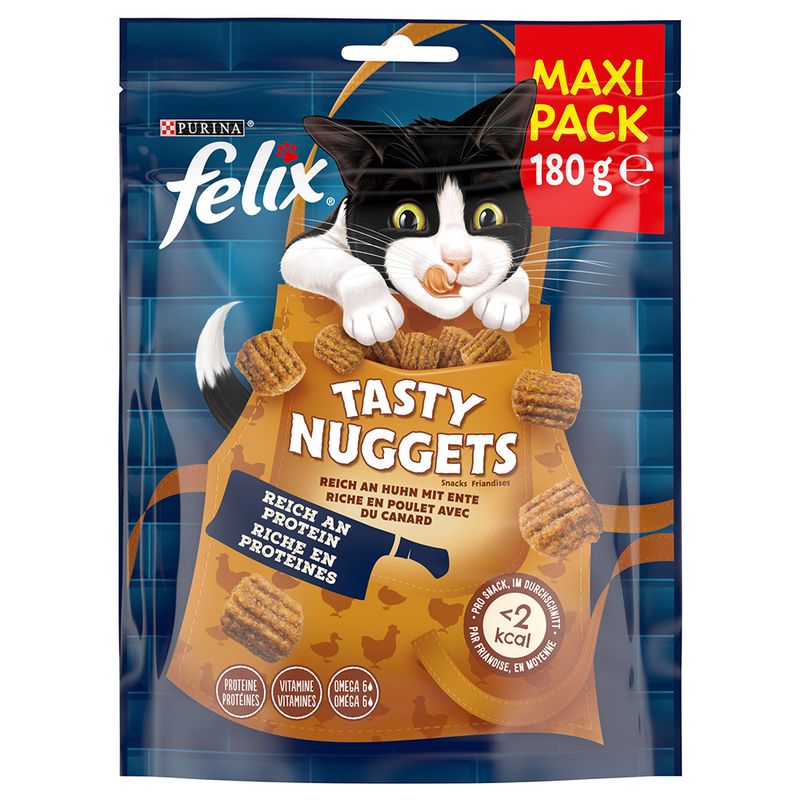 3 x Felix Cat Treats - 2 + 1 Free! * Goody Bag Dairy Delight (3 x 60g)
