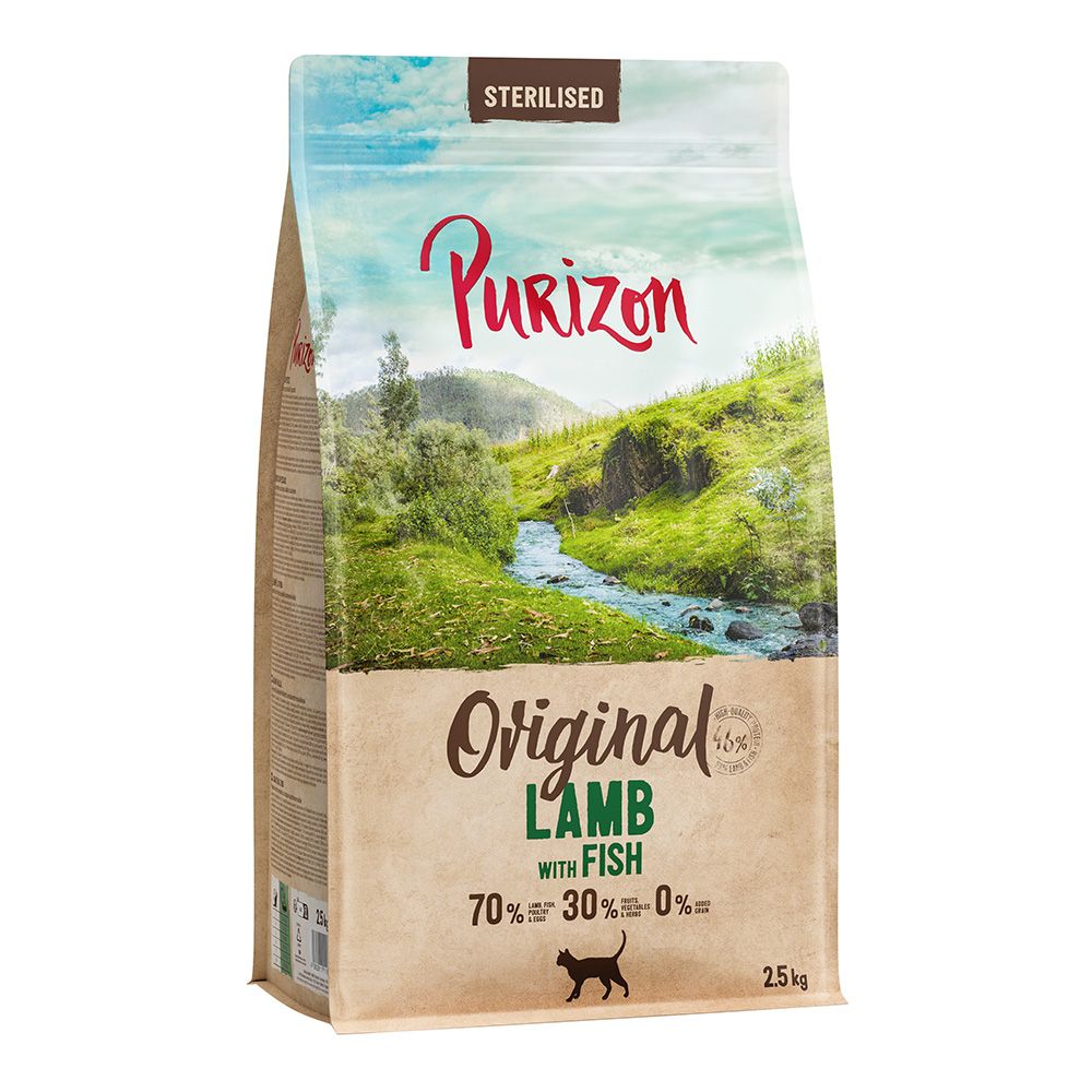 Purizon Sterilised Adult Grain-Free Lamb with Fish 6.5kg