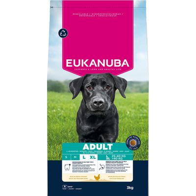 Eukanuba Premium Nutrition Adult Large & Giant Breed Chicken 15kg