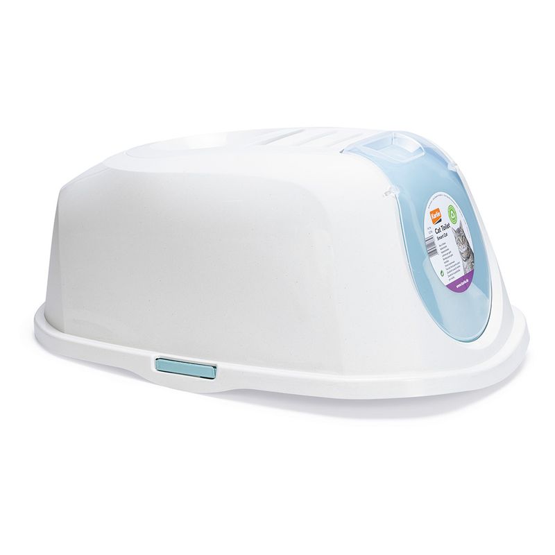 Karlie Eco Smart Cat Litter Tray Aqua