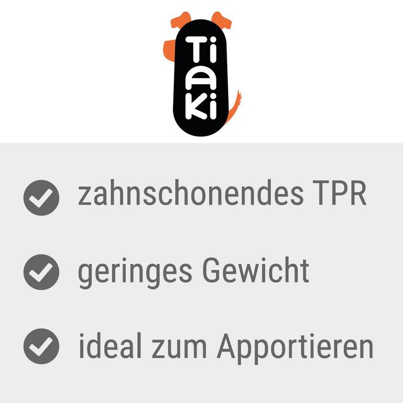 TIAKI Dog Toy Spiky Ball Ø 8,3 cm