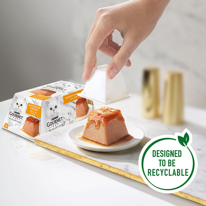 Gourmet Revelations Mousse Saver Pack 48 x 57g Chicken & Beef