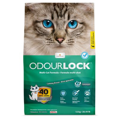 ODOURLOCK Calming Breeze Scent Cat Litter 12kg
