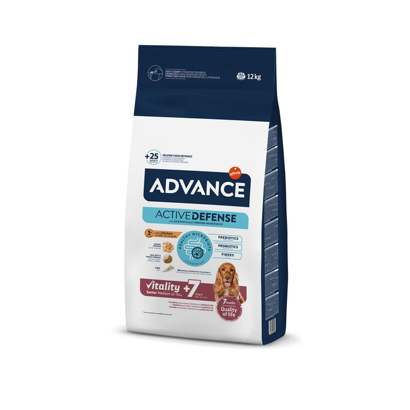 Advance Medium Senior Vitality 7+ 12 kg