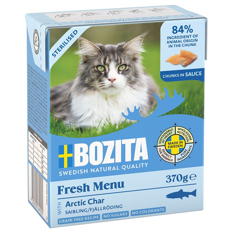 Bozita Chunks in sauce Saver Pack 24 x 370g Chicken Liver