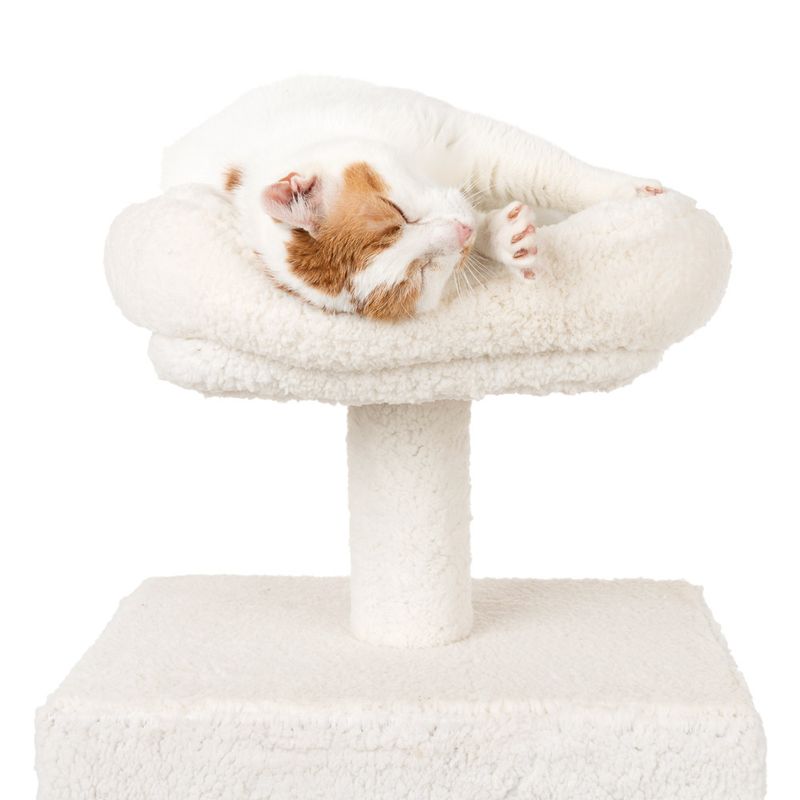 La Digue II Cat Tree Wool White