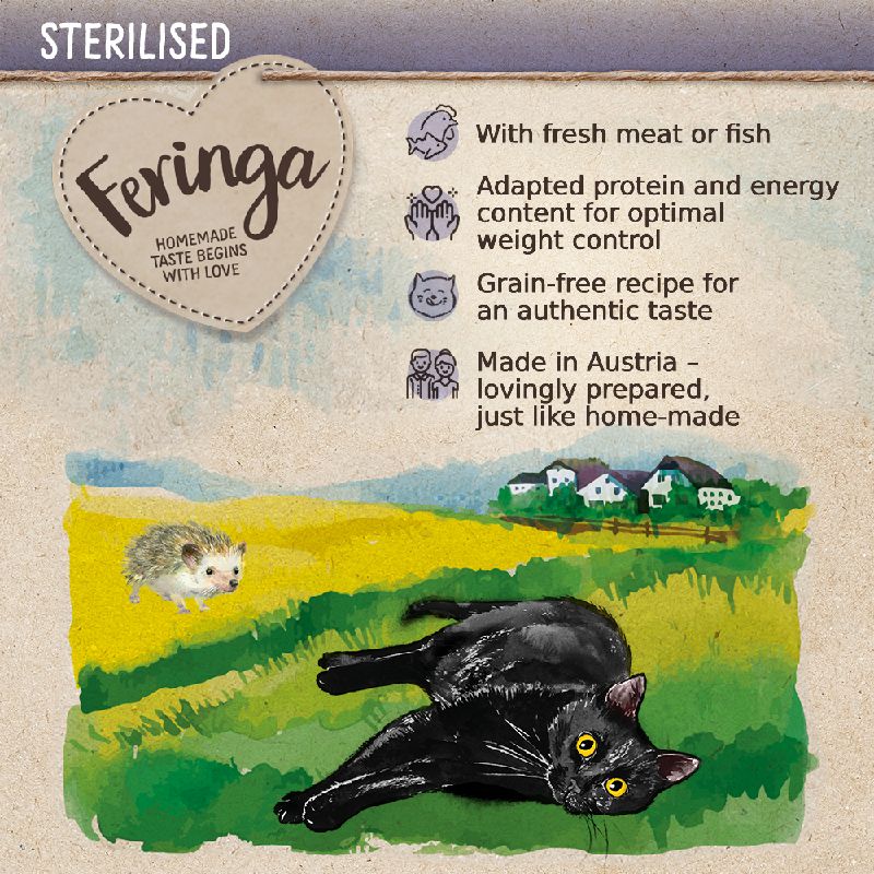 Feringa Adult Sterilised Salmon 400g