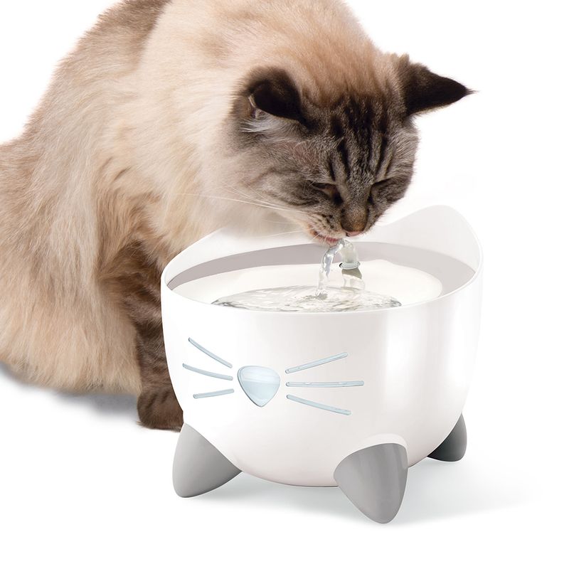 Catit PIXI Stainless Steel Drinking Fountain Drinking Fountain (2.5 Litres)
