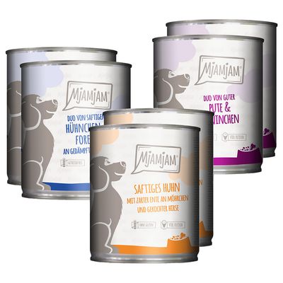 MjAMjAM Adult Dog Saver Pack 24 x 800g Beef with Potatoes