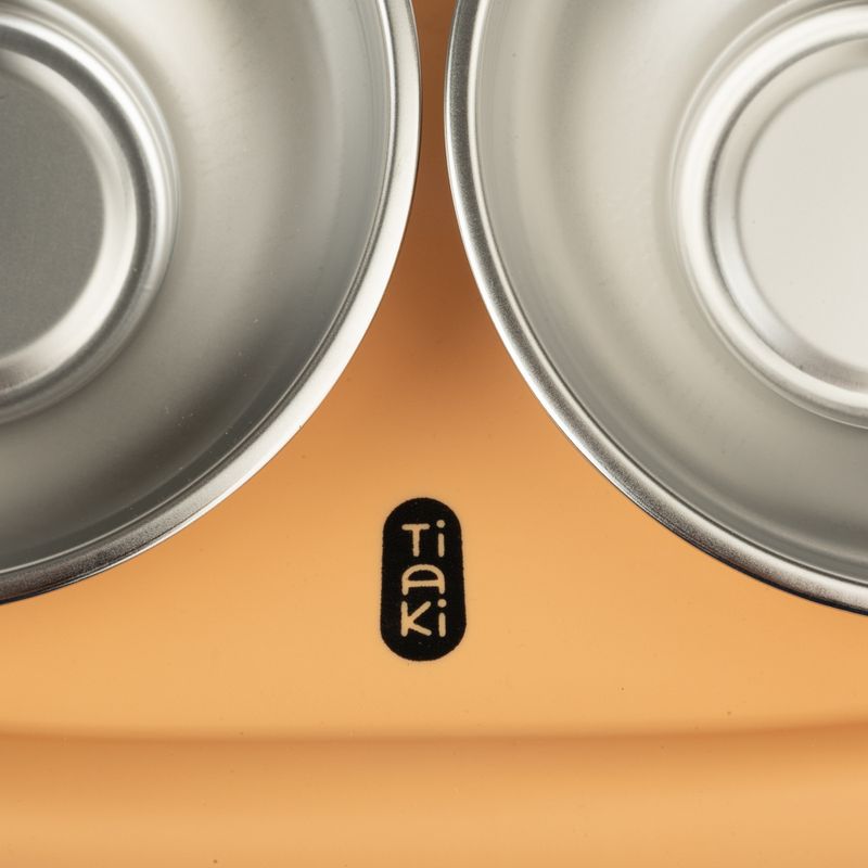 TIAKI Cova Feeding Station 2 x 350ml (diameter 15cm)