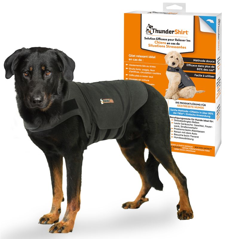 ThunderShirt® Calming Vest, grey approx. 30-41 cm back length (size XS)