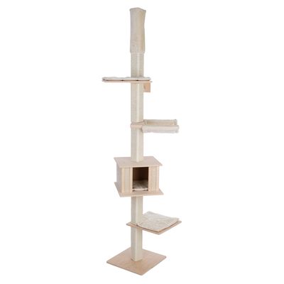Natural Paradise Ceiling Cat Tree - Orchid Vanda Cream