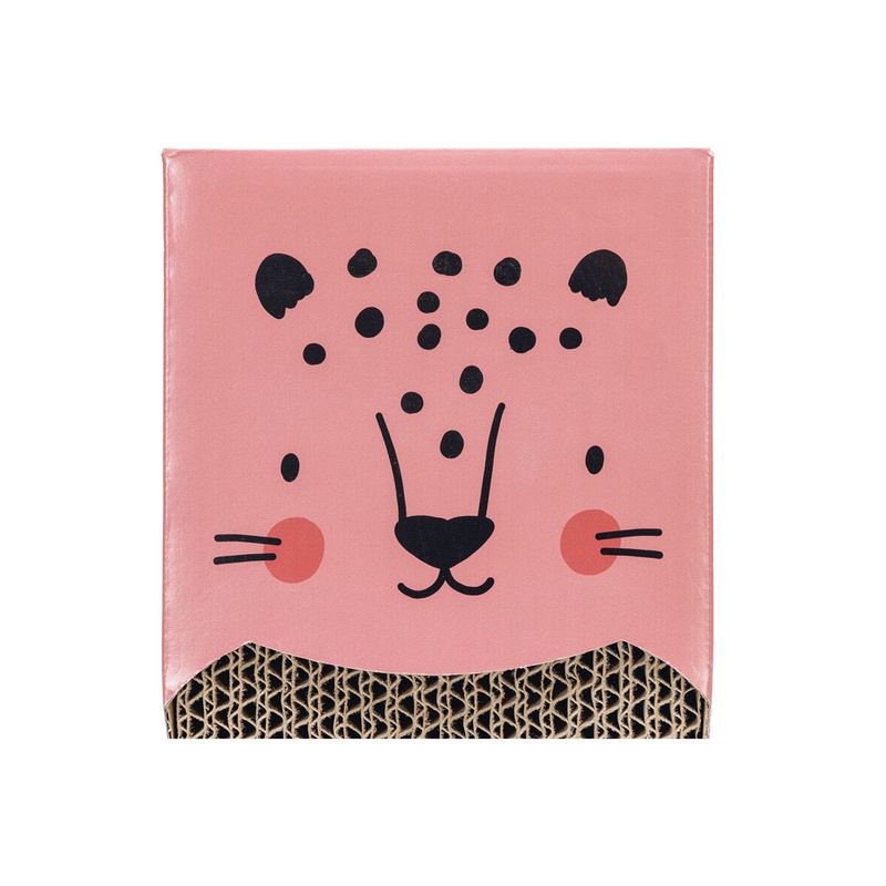 Beeztees Leopard Scratching Board 45 x 13 x 2 cm (L x W x H)