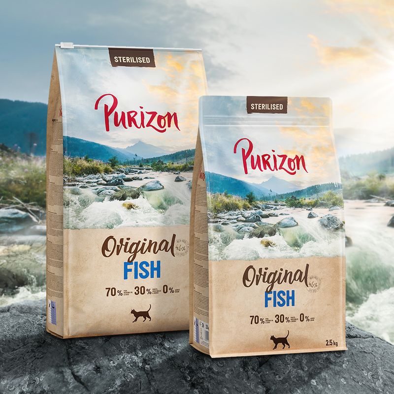 Purizon Sterilised Adult Grain-Free Fish 2.5kg