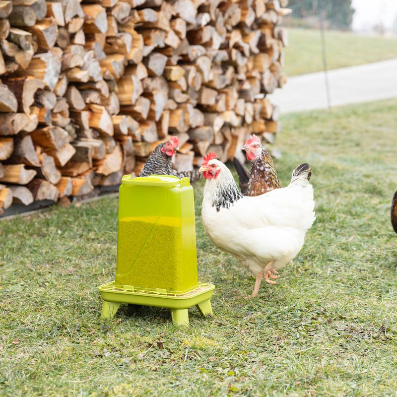 Kerbl Hobbyfarming Automatic Chicken Feeder 3.5l