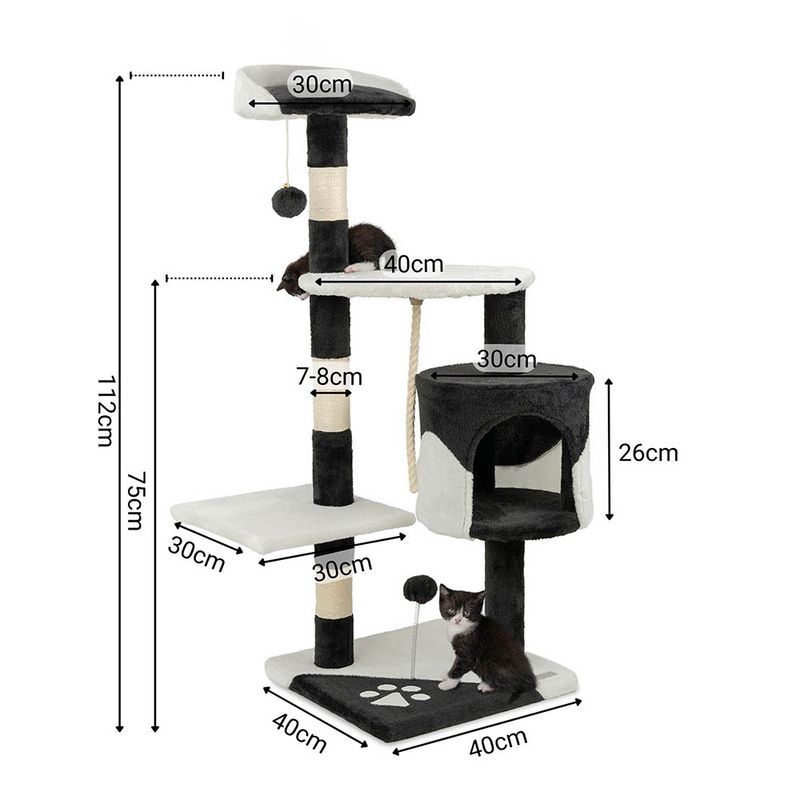 Lionto Scratching Post - 112cm Beige