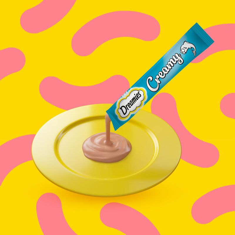 Dreamies Creamy Snacks Chicken (4 x 10g)