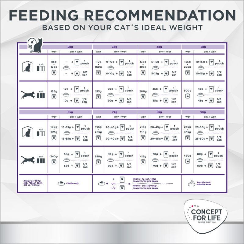 Concept for Life Veterinary Diet Renal with Chicken 12 x 85g
