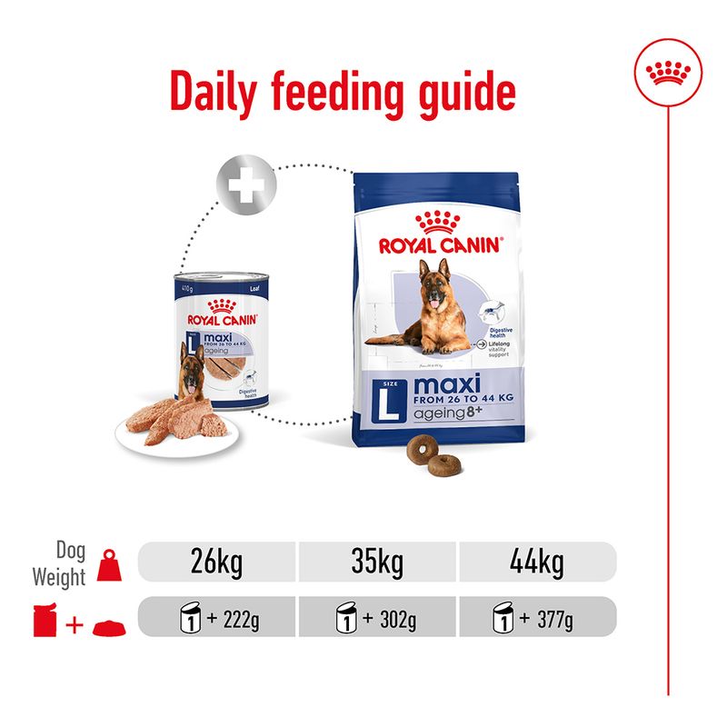 Royal Canin Maxi Ageing in Loaf 12 x 410g