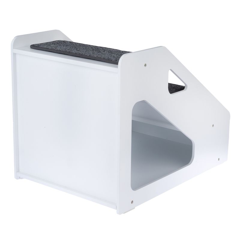 TIAKI Pet Stairs with Hiding Spot 60 x 44 x 45 cm (L x W x H)