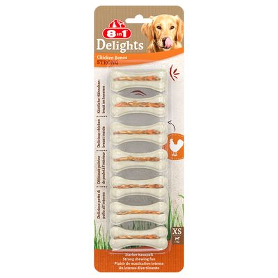 8in1 Delights Strong Bones XS (7 Bones)