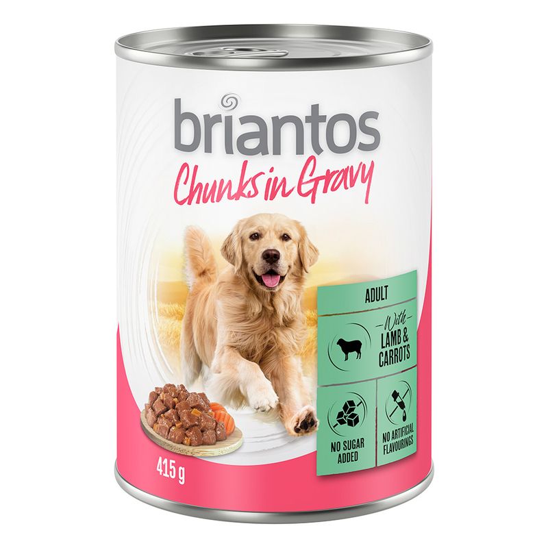 Briantos Chunks in Gravy Mixed Trial Pack 6 x 415g (3 Varieties)