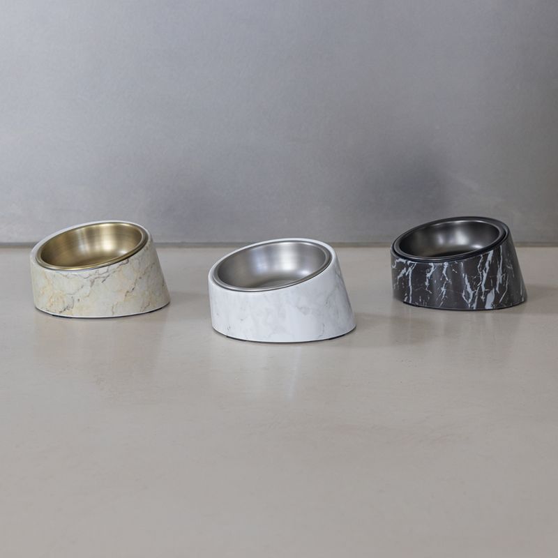 Designed by Lotte Vita Melamine Cat Bowl – Black 2 x 160ml, 13.5cm (diameter)