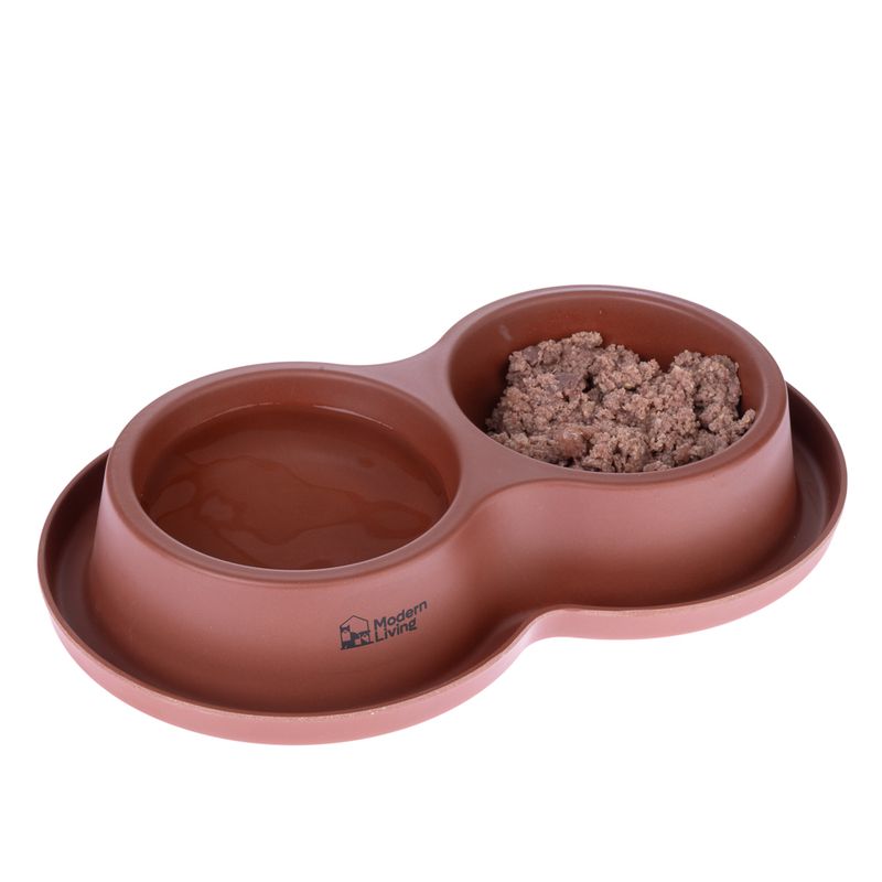 Modern Living Fujian Double Bowl 2 x 550ml