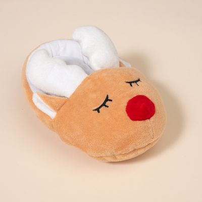 TIAKI Reindeer Slipper Plush Toy 20 x 11 x 6 cm (L x W x H)