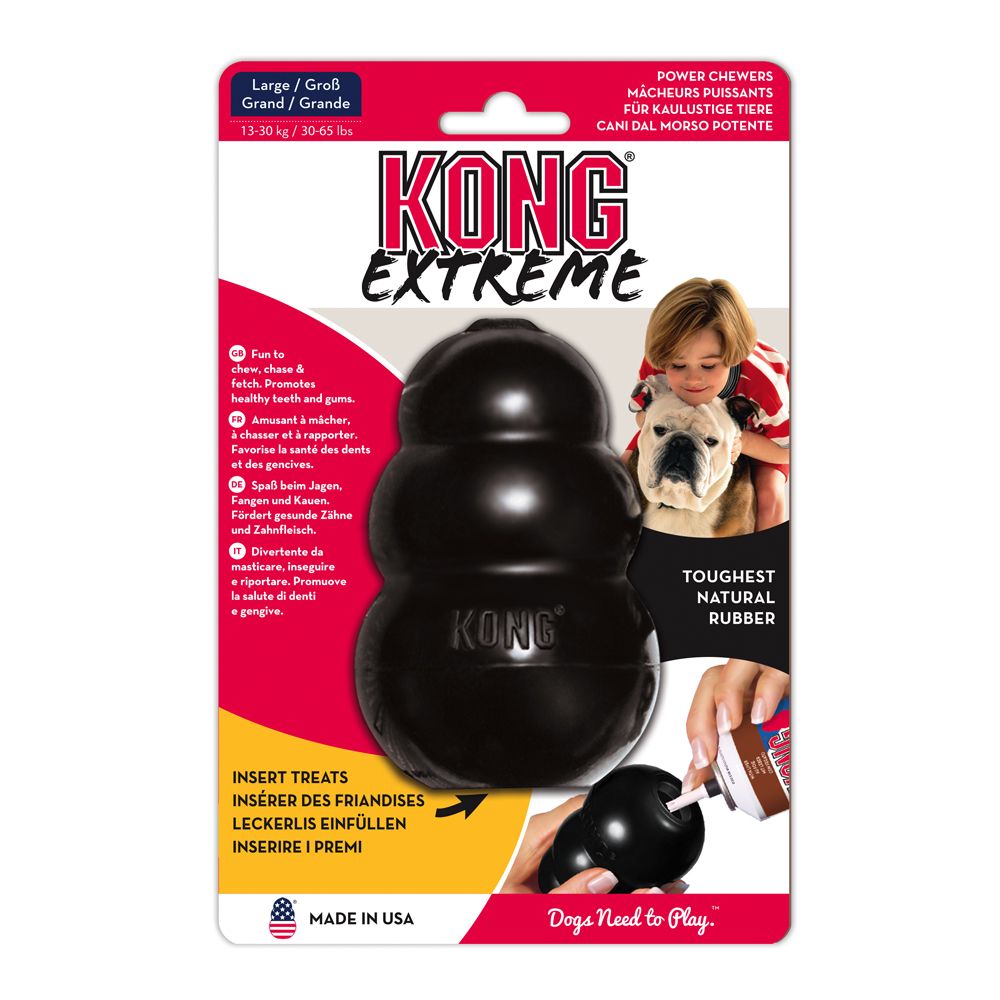 KONG Extreme Black S (7.6cm)