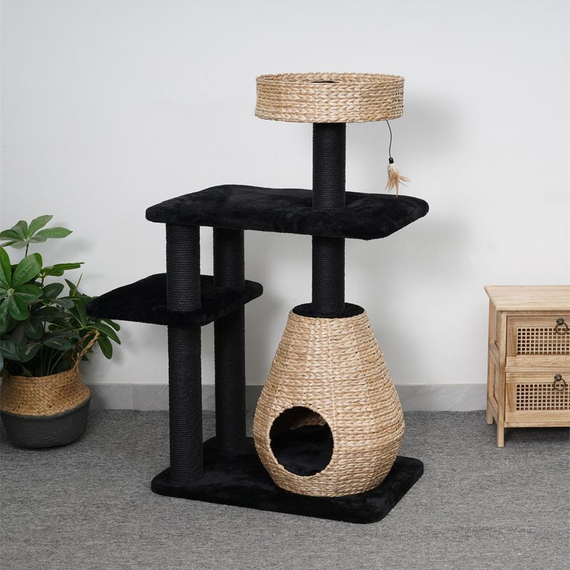 Karlie Scuro II Scratching Post Black / Natural