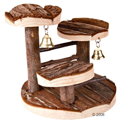 Climbing Frame for Hamsters from Natural Wood 15 x 14 x 14 cm (L x W x H)