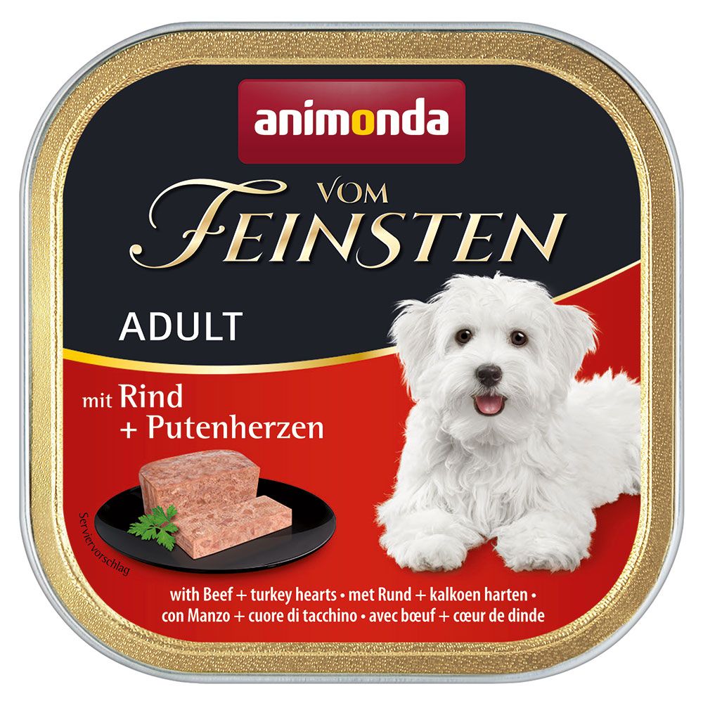 animonda vom Feinsten Adult Grain-Free 6 x 150g Poultry & Veal