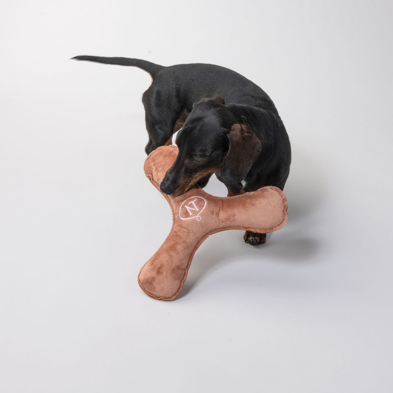 Nomad Tales Blush Plush Boomerang Dark Green