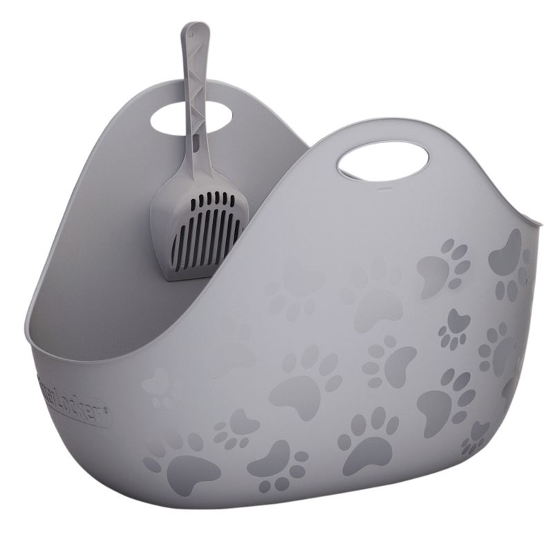 LitterLocker® Litter Box Grey