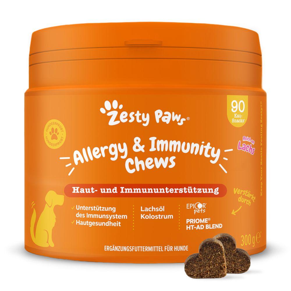 Zesty Paws Allergy & Immunity Chews - Salmon 90 Chews