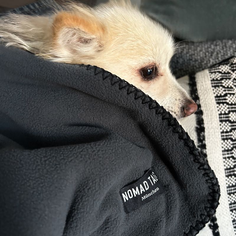 Nomad Tales FIR Tech Rehabilitation Dog Blanket Dark Grey