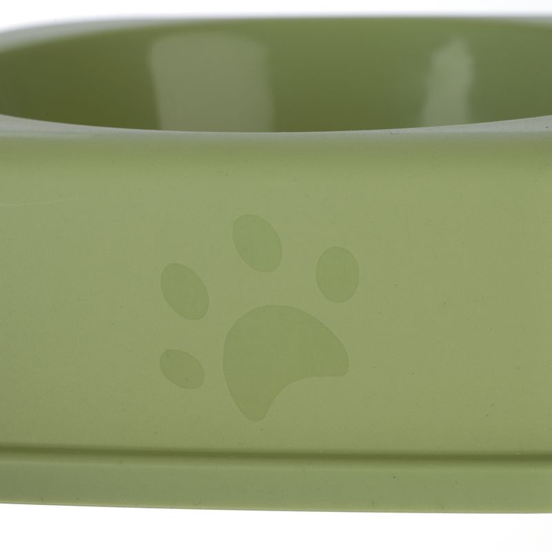 zooplus Basics Plastic Square Cat Bowls 2 x 300ml