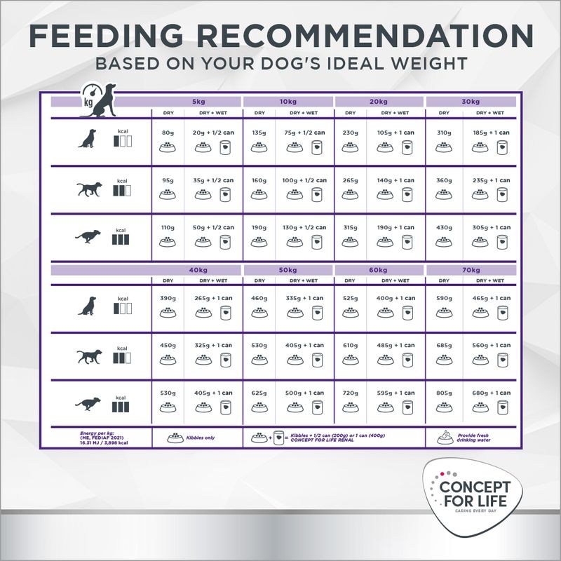 Concept for Life Veterinary Diet Dog Renal 12kg