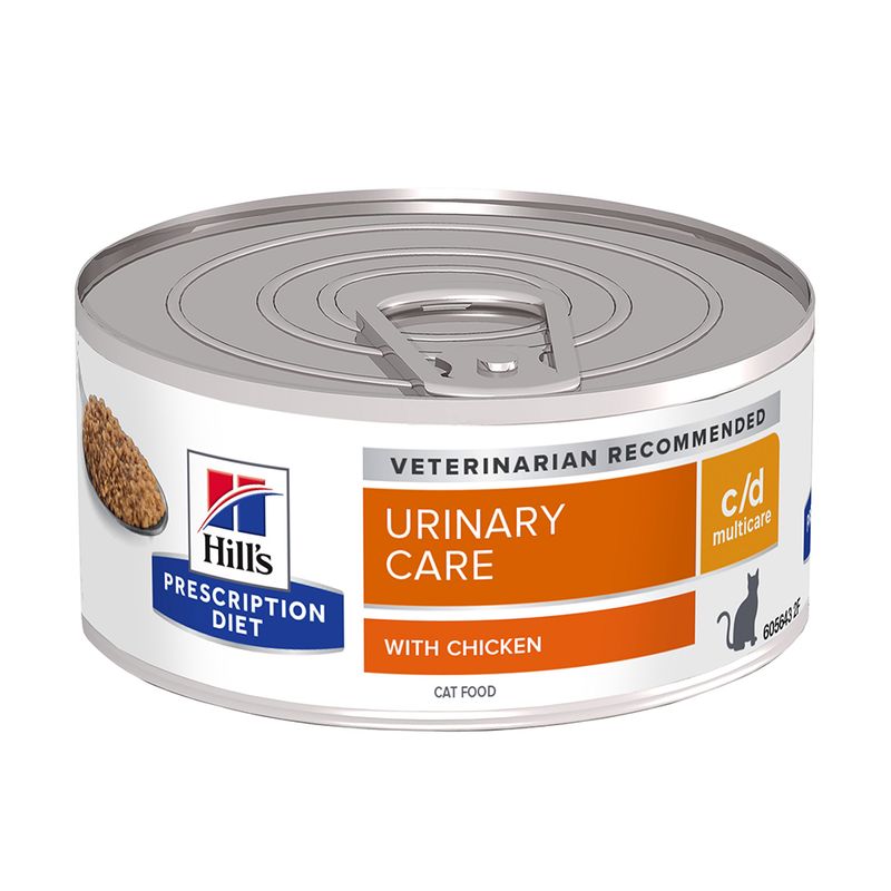 Hill's Prescription Diet Feline c/d Multicare Urinary Care 12 x 156g Cans