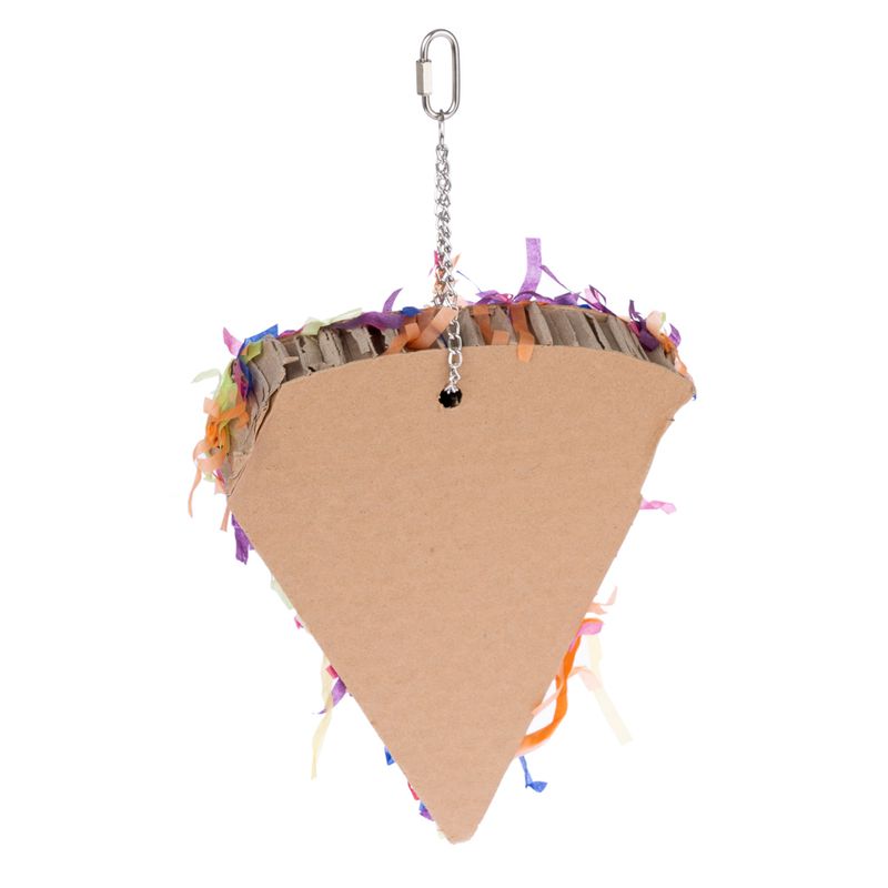 TIAKI Pizza Party Bird Toy 42 x 23 x 4cm (L x W x H)