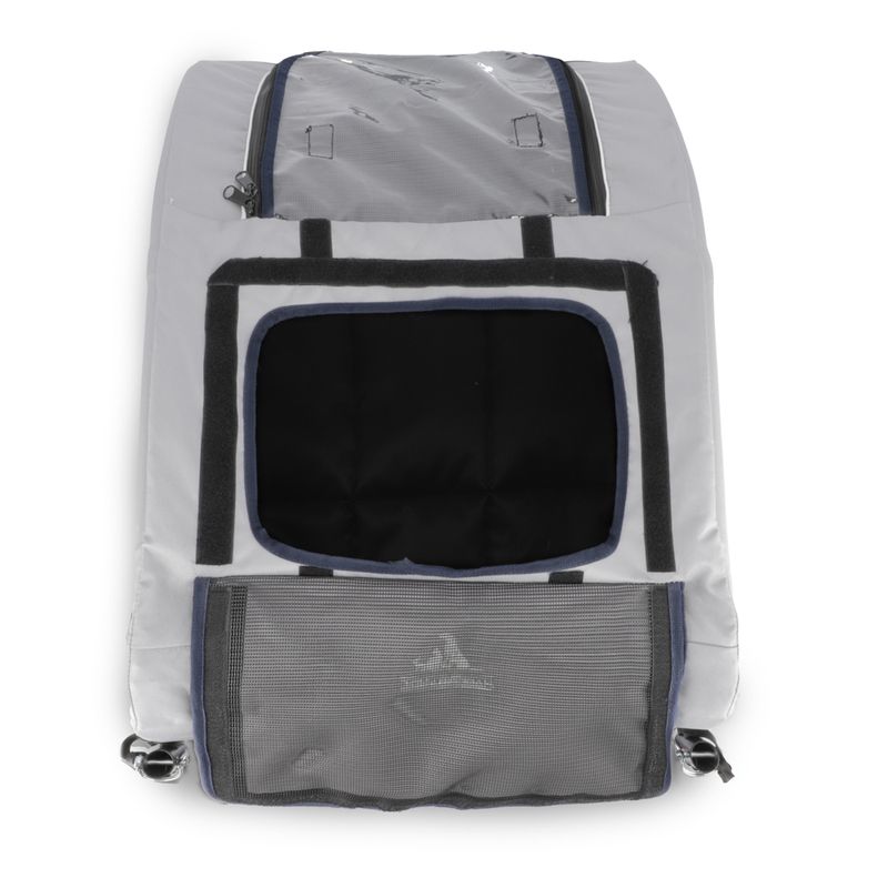 HAFENBANDE Cabby M Bicycle Trailer incl. 2 couplings 125 x 67 x 105 cm (L x W x H) / up to 25kg